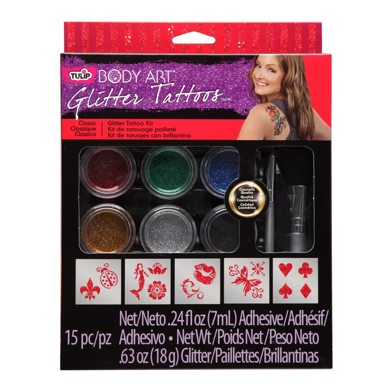 Tulip® Body Art™ Glitter Tattoo Kit